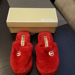 FLASH SALE! NEVER USED Michael Kors Slippers